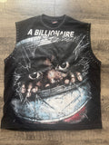 A Billionaire Mindset Cut Off T Shirts (Black)